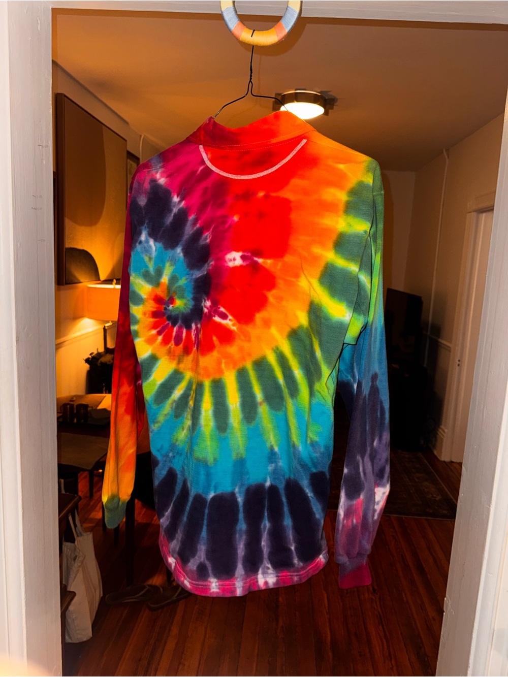 Vintage Tie-Dye rugby polo - Picture 2 of 3